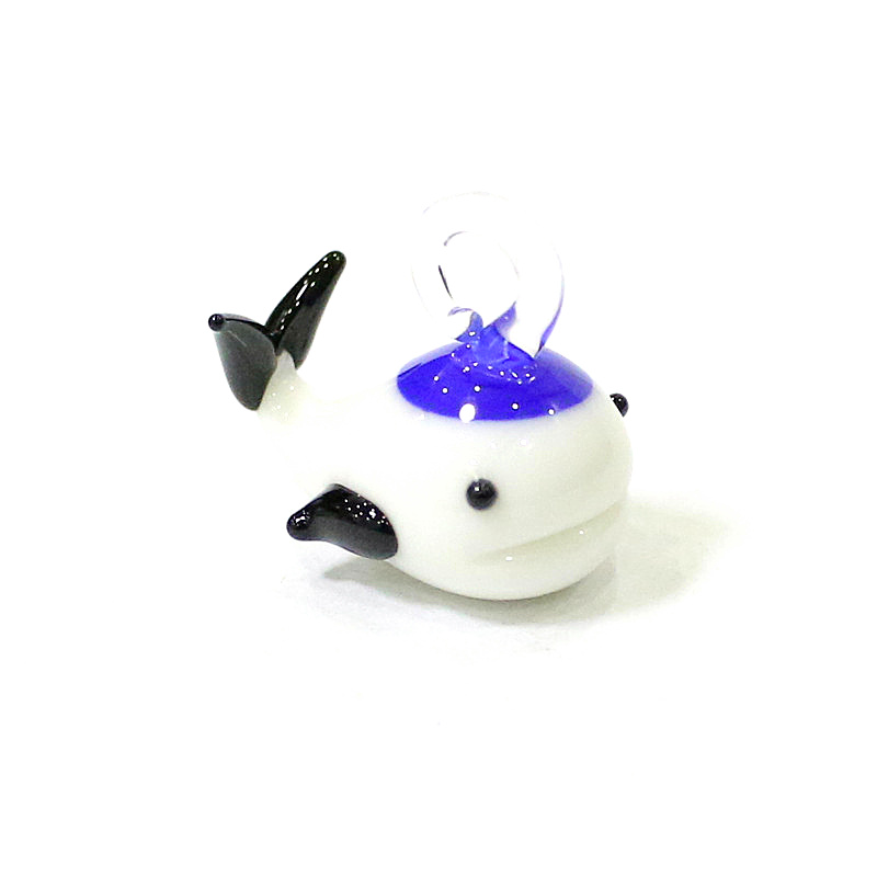 Mini Glass Whale Pendant Cute  - Marine Aquarium Japan recension och pris