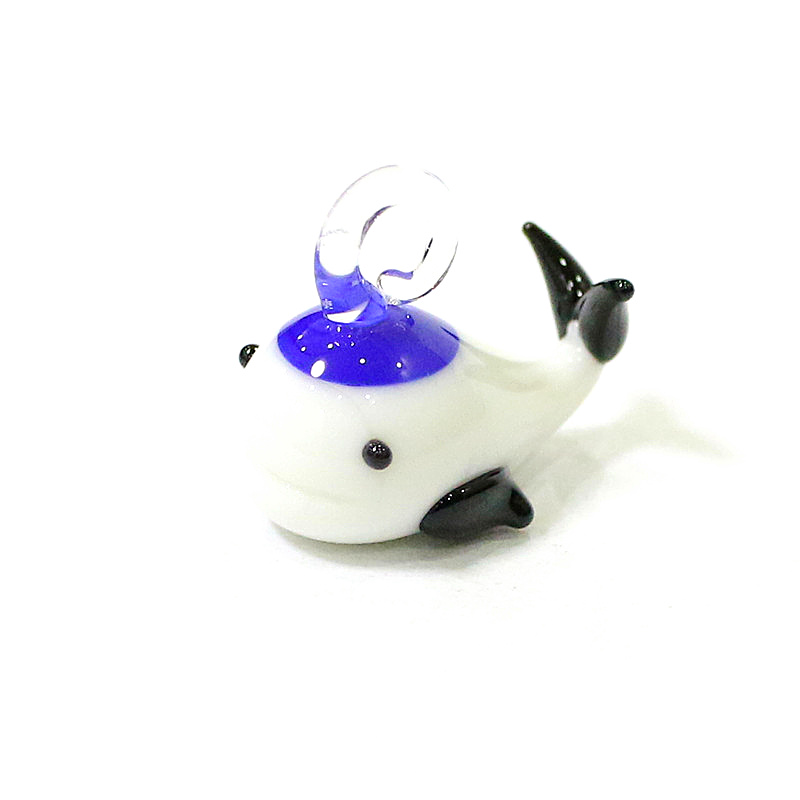 Mini Glass Whale Pendant Cute  - Marine Aquarium Japan recension och pris