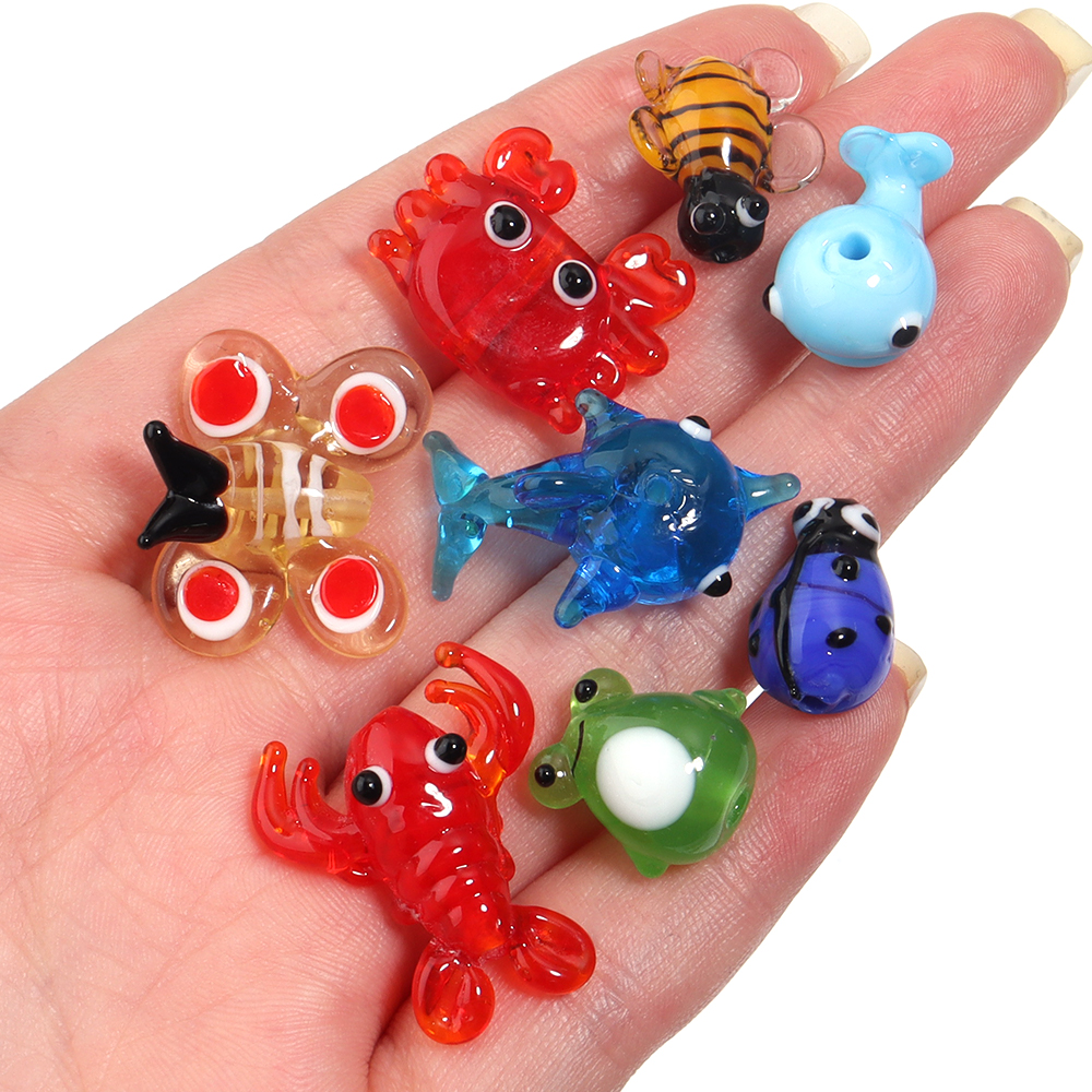 2Pcs Glass Pendant Marine Anim - Aquarium Marine Fishes recension och pris