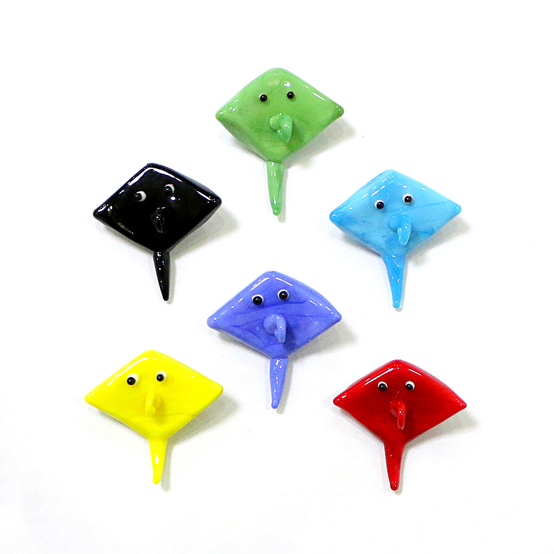 2pcs Mini Glass Manta Ray Pend - Marine Aquarium Japan recension och pris