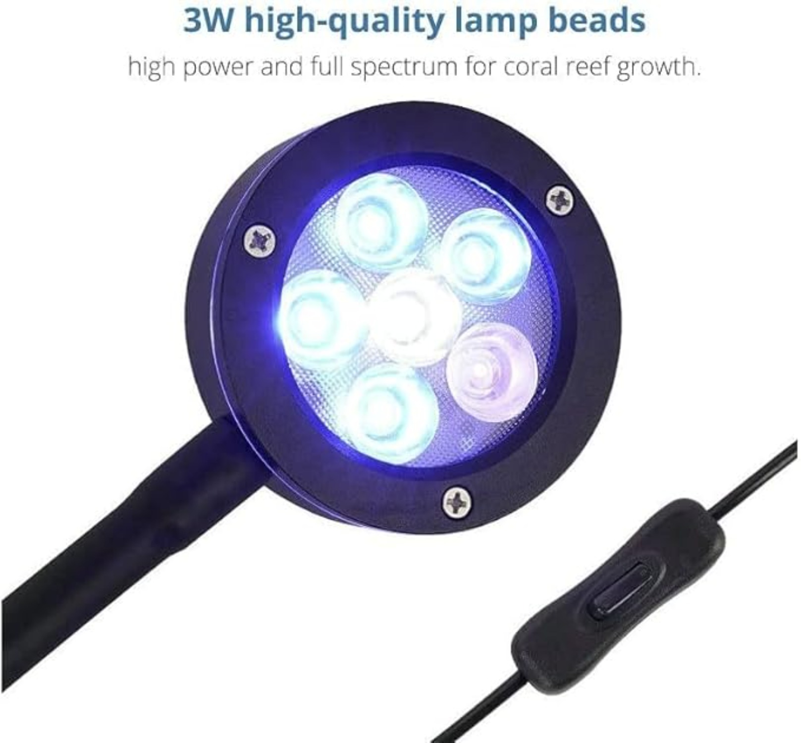 Aquarium LED Coral Reef Light  - Aquarium Blue Marine Reef recension och pris