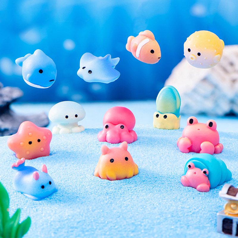 Marine Animals Figurine Dolphi - Aquarium Marine Fishes recension och pris