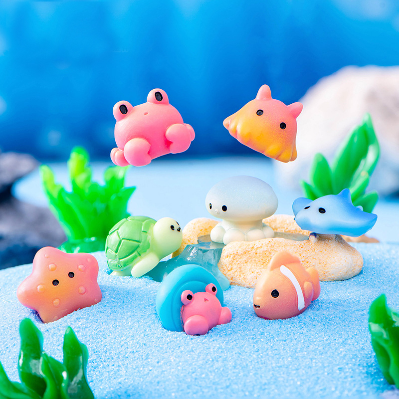 Marine Animals Figurine Dolphi - Aquarium Marine Fishes recension och pris
