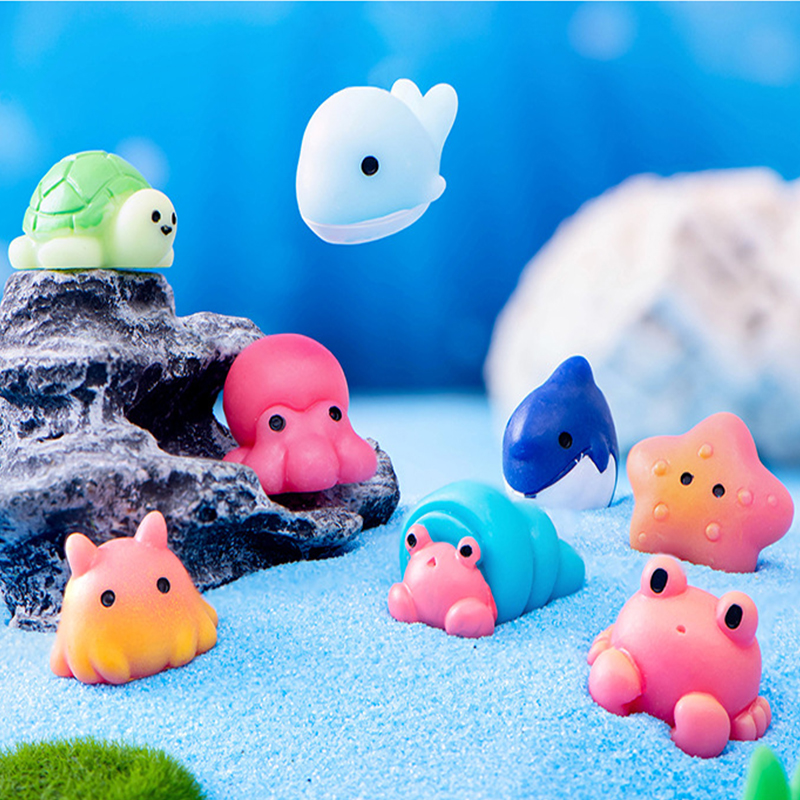 Marine Animals Figurine Dolphi - Aquarium Marine Fishes recension och pris