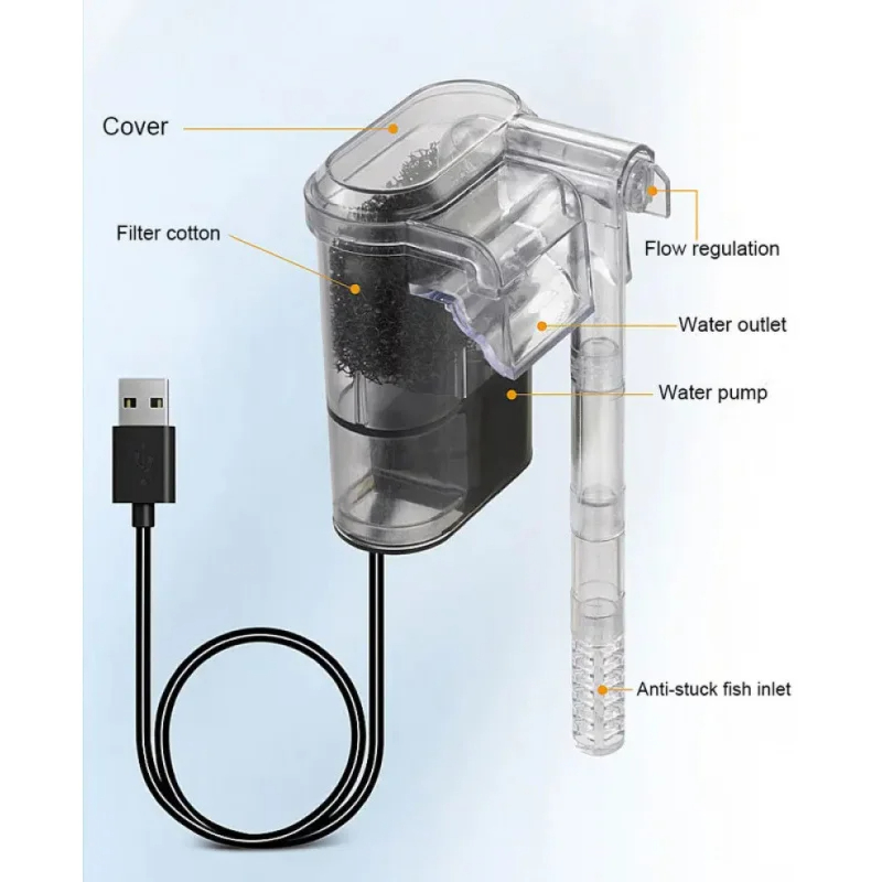 New Suspended Filter For Fish  - Marine Aquarium Water recension och pris