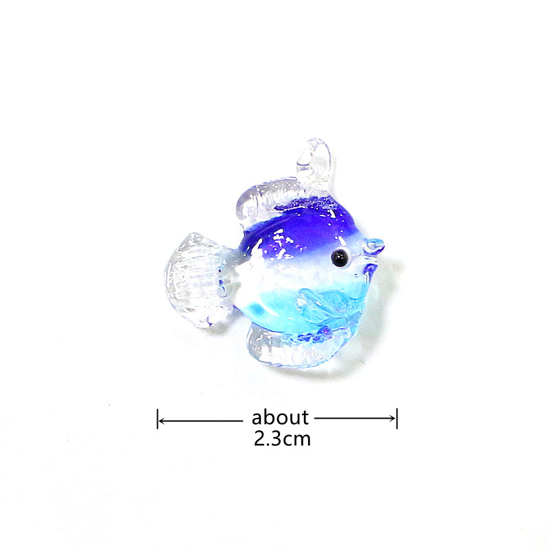 2pcs Colorful Mini Fish Glass  - Marine Aquarium Japan recension och pris
